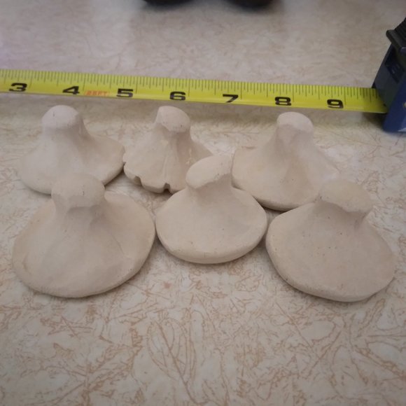 Cookie Stamps, 6 Items, Kilned Clay with Carrying Case and Shortbread Recipe - Picture 2 of 5